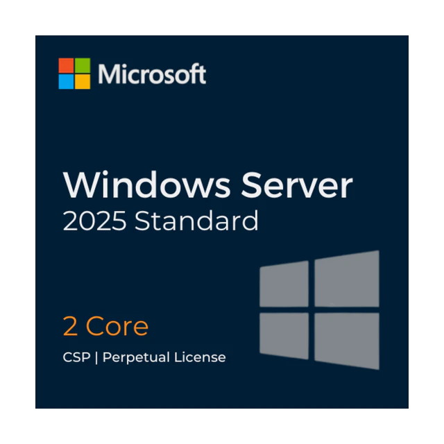 Hình sản phẩm Windows Server 2025 Standard - 2 Core -  8 Pack