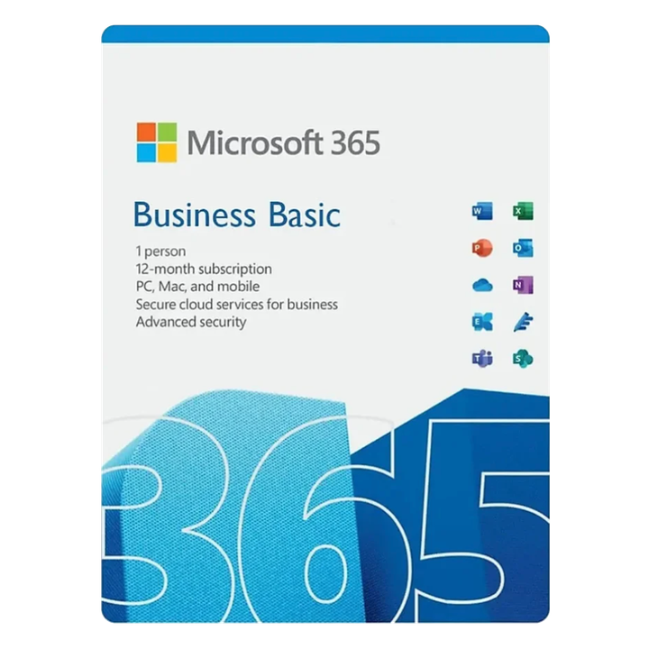 Microsoft 365 Business Basic subscription 1 năm